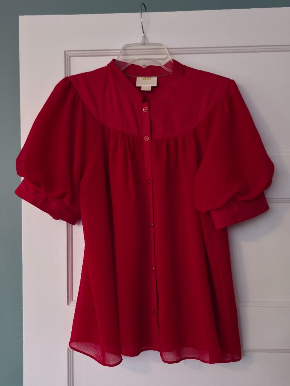 Never Worn - Maeve Short Sleeve Blouse